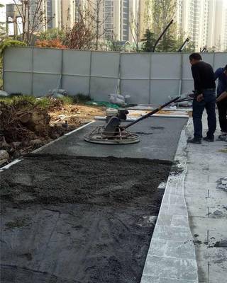 打造绿色排水地面，信赖昌巍生态景观工程的地坪施工品牌